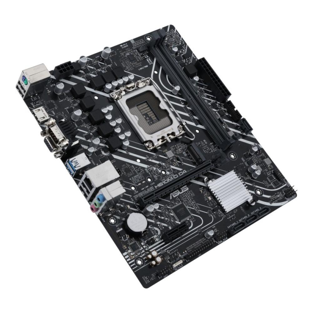ASUS - PRIME H610M-D D4 Intel H610 LGA 1700 micro ATX
