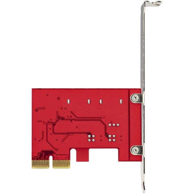 StarTech.com - Tarjeta PCIe SATA - Tarjeta PCI Express Controladora de 2 Puertos SATA de 6Gbps - Perfil Completo o Bajo - Adapta