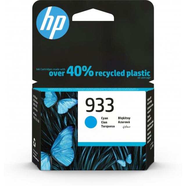 HP - Cartucho de tinta Original 933 cian