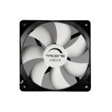 Tacens - 3AURAII12, Ventilador Ordenador 12 cm, Ultrasilencioso, Antipolvo, Negro