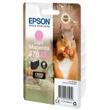 Epson - Squirrel Singlepack Light Magenta 378XL Claria Photo HD Ink - C13T37964010