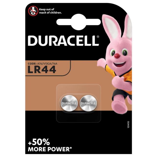 Duracell - LR44 Batería de un solo uso Alcalino