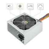 TooQ - TQAPOLO-500SP unidad de fuente de alimentación 500 W 20+4 pin ATX ATX Plata