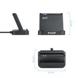 TooQ - Lector de Tarjetas Inteligentes DNIe VISION USB 2.0, Negro