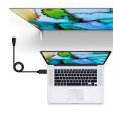 Nanocable - Cable Conversor DISPLAYPORT a HDMI, DP/M - HDMI/M, Negro, 1.5 m