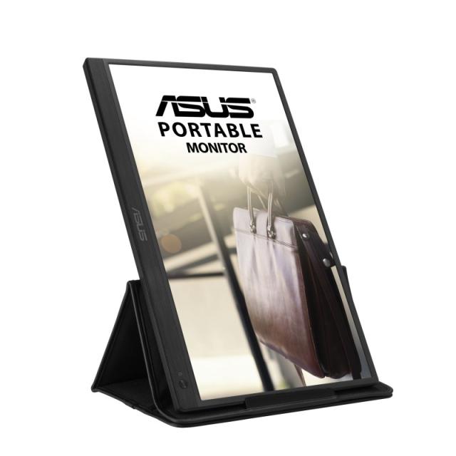 ASUS - ZenScreen MB165B pantalla para PC 39,6 cm (15.6") 1366 x 768 Pixeles WXGA LCD Negro