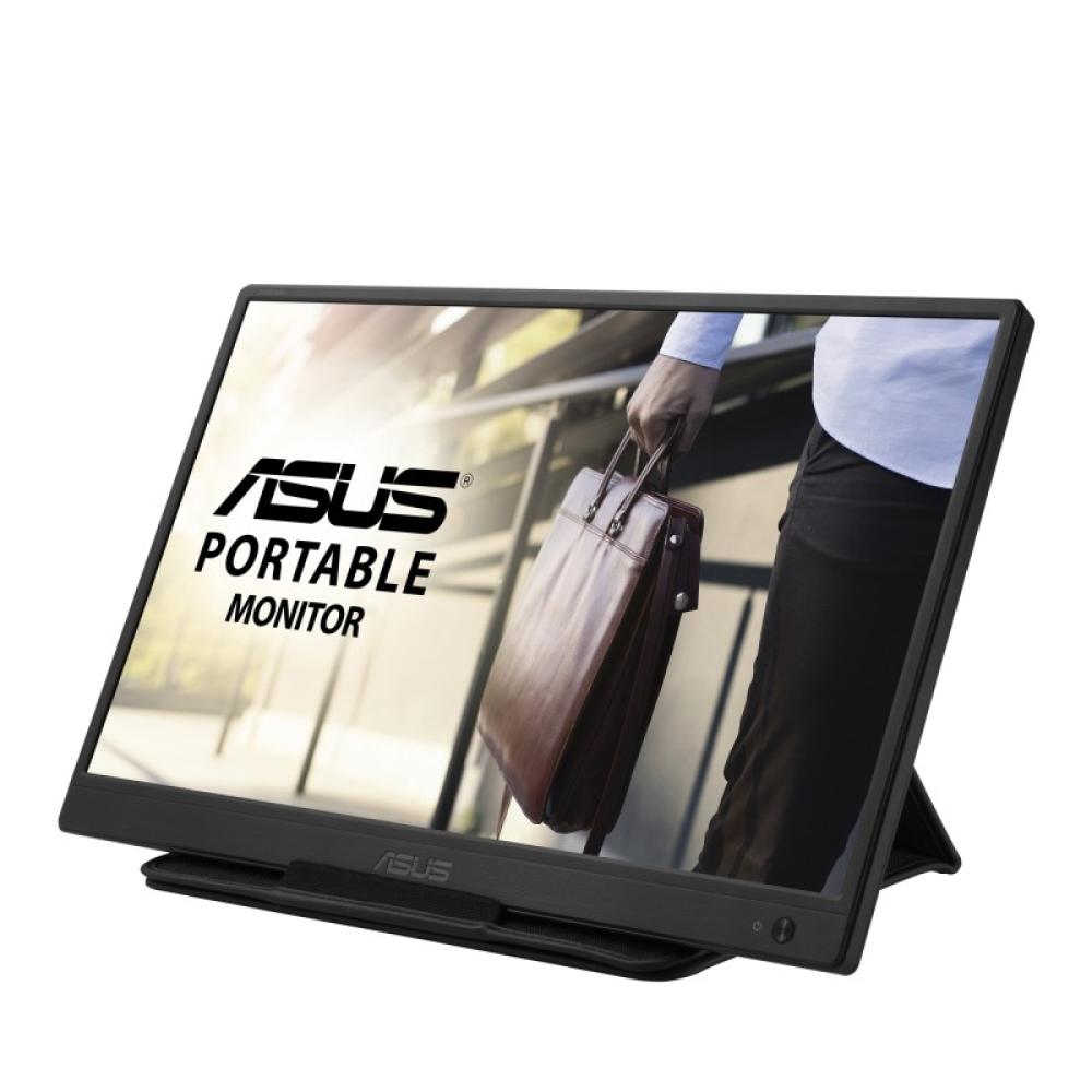 ASUS - ZenScreen MB165B pantalla para PC 39,6 cm (15.6") 1366 x 768 Pixeles WXGA LCD Negro