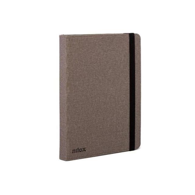 Nilox - FUNDA TECLADO USB DE 9,7" A 10.5" BEIGE