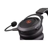 Deep Gaming - RGB G01 PRO Auriculares Inalámbrico y alámbrico Diadema Juego USB Tipo C Negro