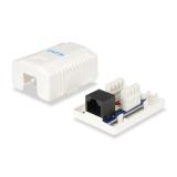 Equip - 235113 caja de tomacorriente RJ-45 Blanco