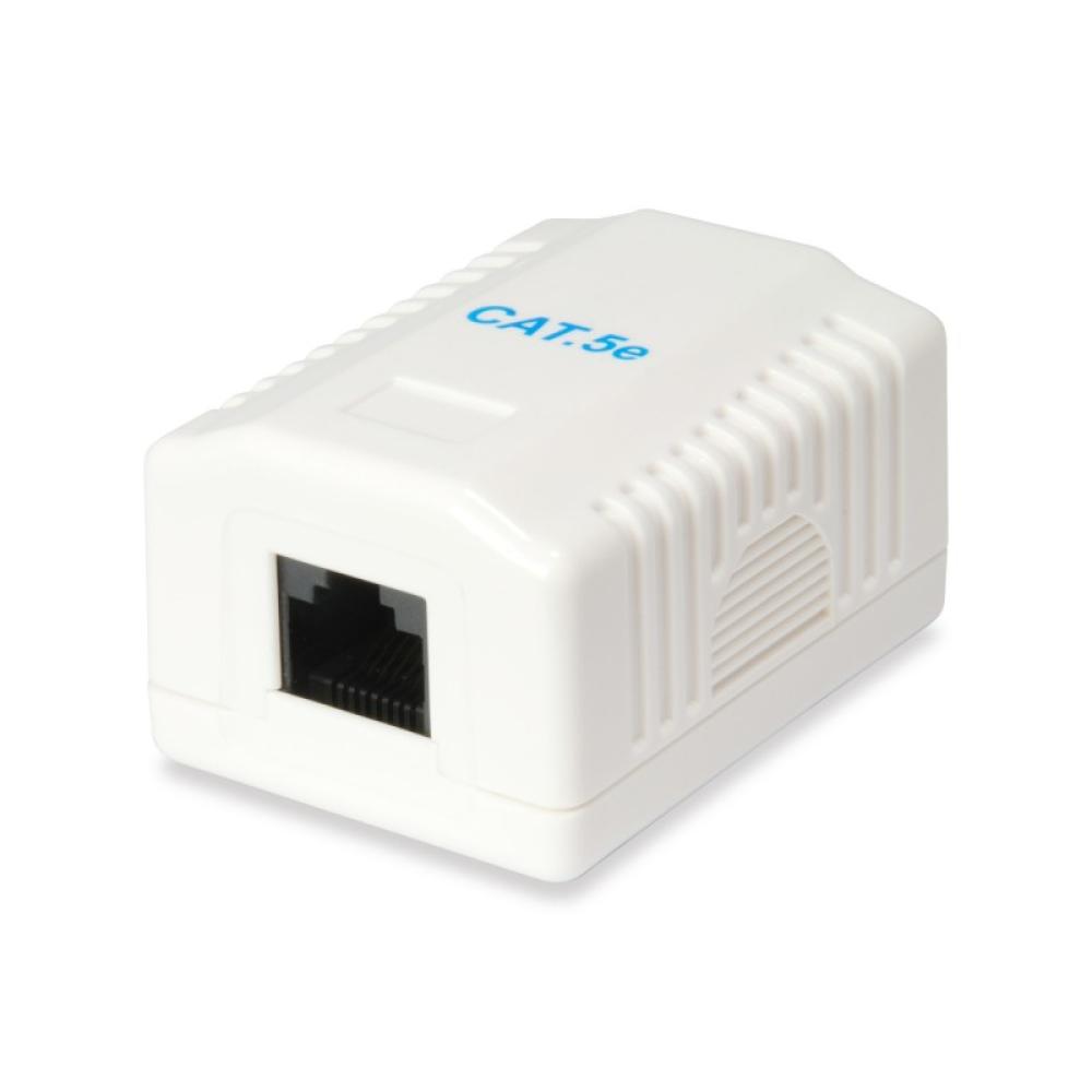 Equip - 235113 caja de tomacorriente RJ-45 Blanco