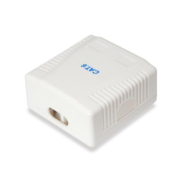 Equip - 235214 caja de tomacorriente RJ-45 Blanco