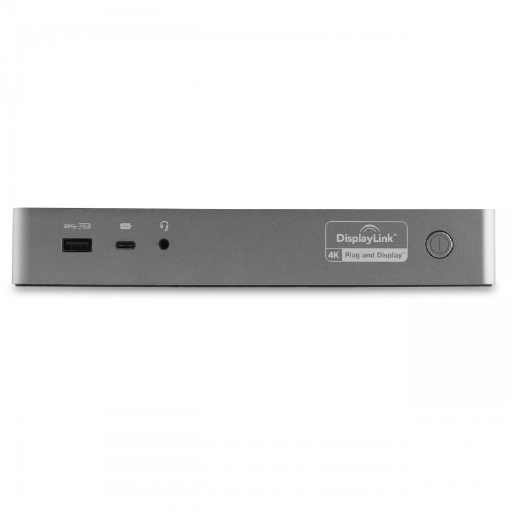 StarTech.com - Docking Station Universal para Portátil - Replicador de Puertos Híbrido USB-C/-A - 2x HDMI y DP 4K - PD 100W - Ma