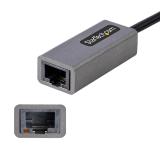 StarTech.com - Adaptador USB 3.0 a Ethernet Gigabit de 10/100/1000 para Portátiles - con Cable Incorporado de 30cm - Adaptador U
