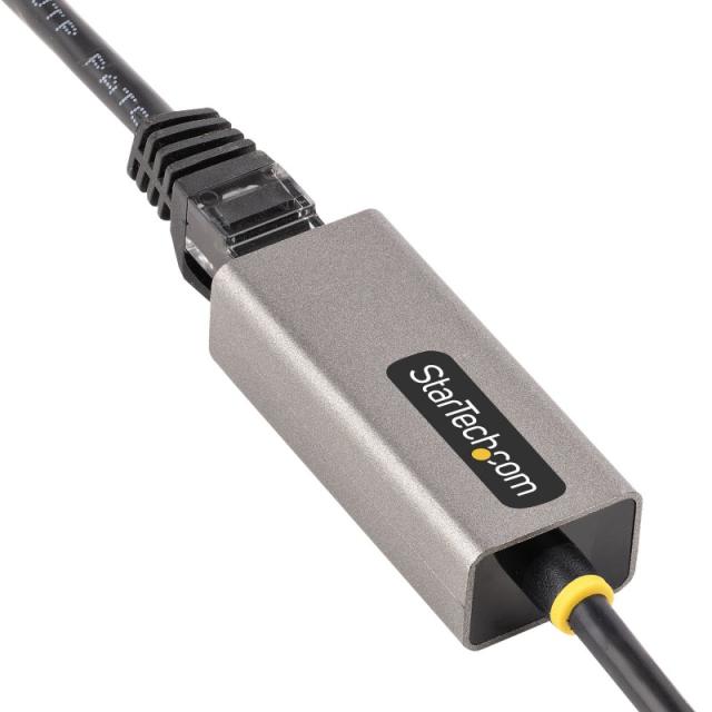StarTech.com - Adaptador USB 3.0 a Ethernet Gigabit de 10/100/1000 para Portátiles - con Cable Incorporado de 30cm - Adaptador U