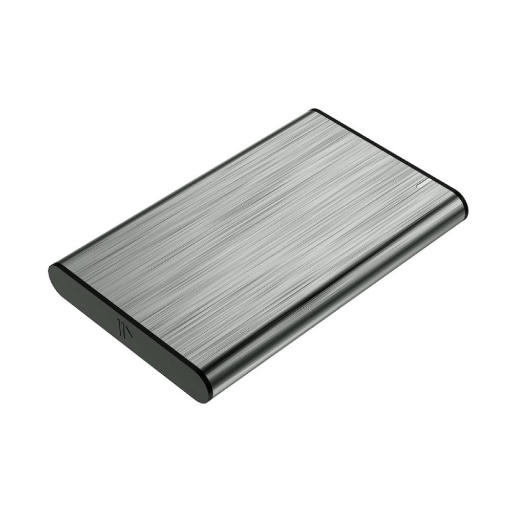 AISENS - Caja Externa 2.5" ASE-2525GR 9.5mm SATA A USB 3.0 / USB 3.1 Gen1, Gris