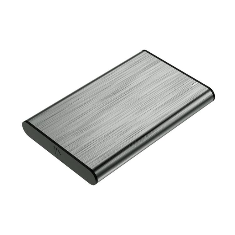 AISENS - Caja Externa 2.5" ASE-2525GR 9.5mm SATA A USB 3.0 / USB 3.1 Gen1, Gris