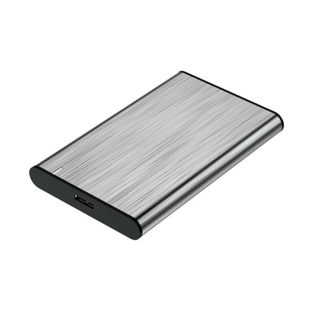 AISENS - Caja Externa 2.5" ASE-2525GR 9.5mm SATA A USB 3.0 / USB 3.1 Gen1, Gris