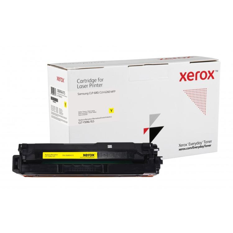 Xerox - Everyday Tóner Everyday™ Amarillo remanufacturado de Xerox es compatible con Samsung CLT-Y506L, Capacidad alta