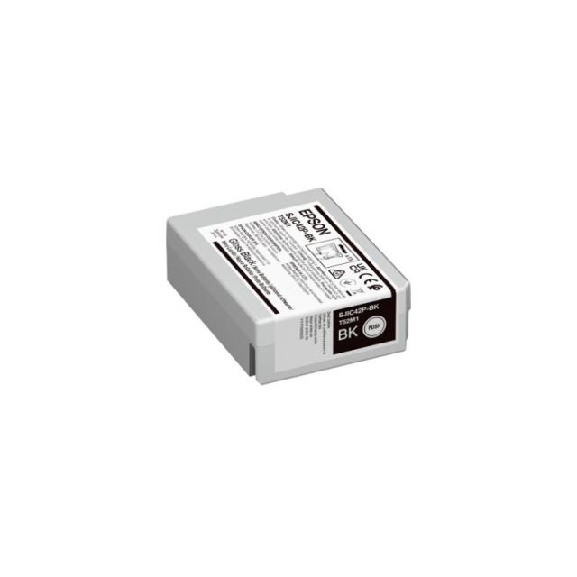 Epson - SJIC42P-BK cartucho de tinta 1 pieza(s) Original Negro