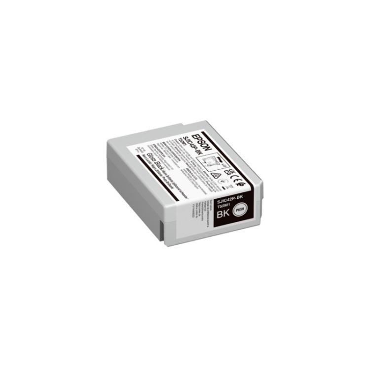 Epson - SJIC42P-BK cartucho de tinta 1 pieza(s) Original Negro