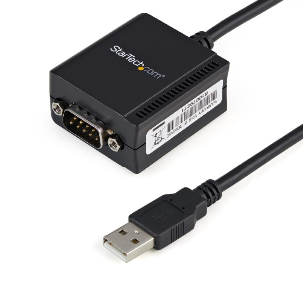 StarTech.com - Cable 1,8m USB a Puerto Serie Serial RS232 DB9 con Retención del Puerto de Asignación COM