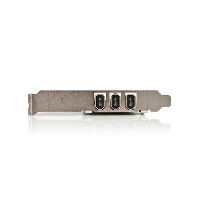 StarTech.com - Adaptador Tarjeta Controladora FireWire 400 PCI 4 Puertos FW 6 Pin Chipset TI - IEEE 1394a