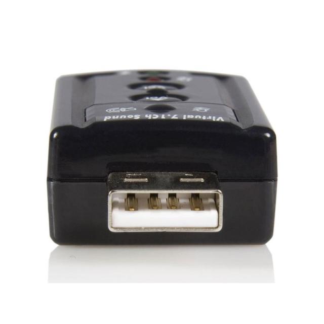 StarTech.com - Tarjeta de Sonido 7,1 Virtual USB Externa Adaptador Conversor