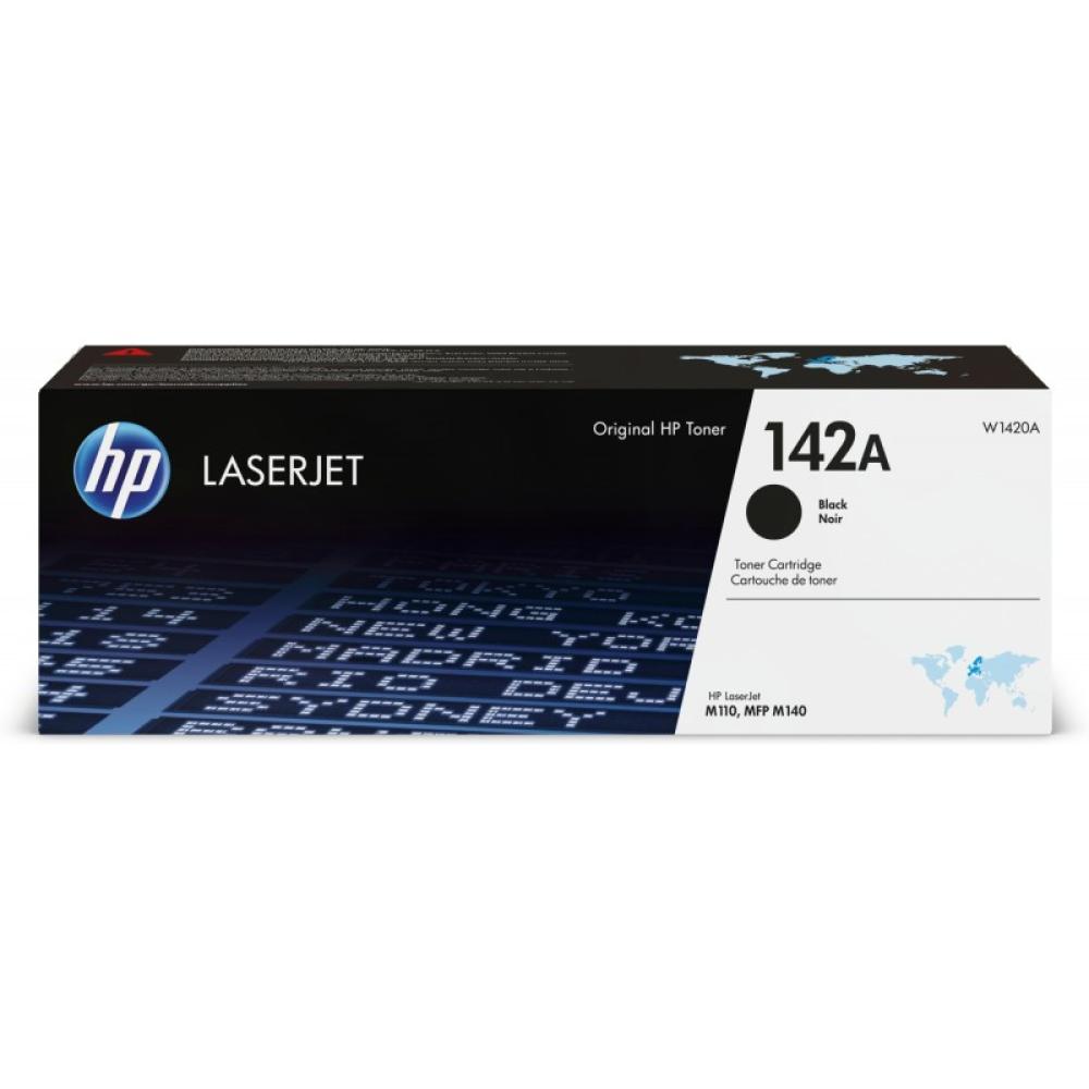 HP - Cartucho de Tóner Original LaserJet 142A negro