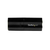 StarTech.com - Tarjeta de Sonido Estéreo USB Externa Adaptador Conversor - Negro
