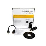 StarTech.com - Tarjeta de Sonido Estéreo USB Externa Adaptador Conversor - Negro