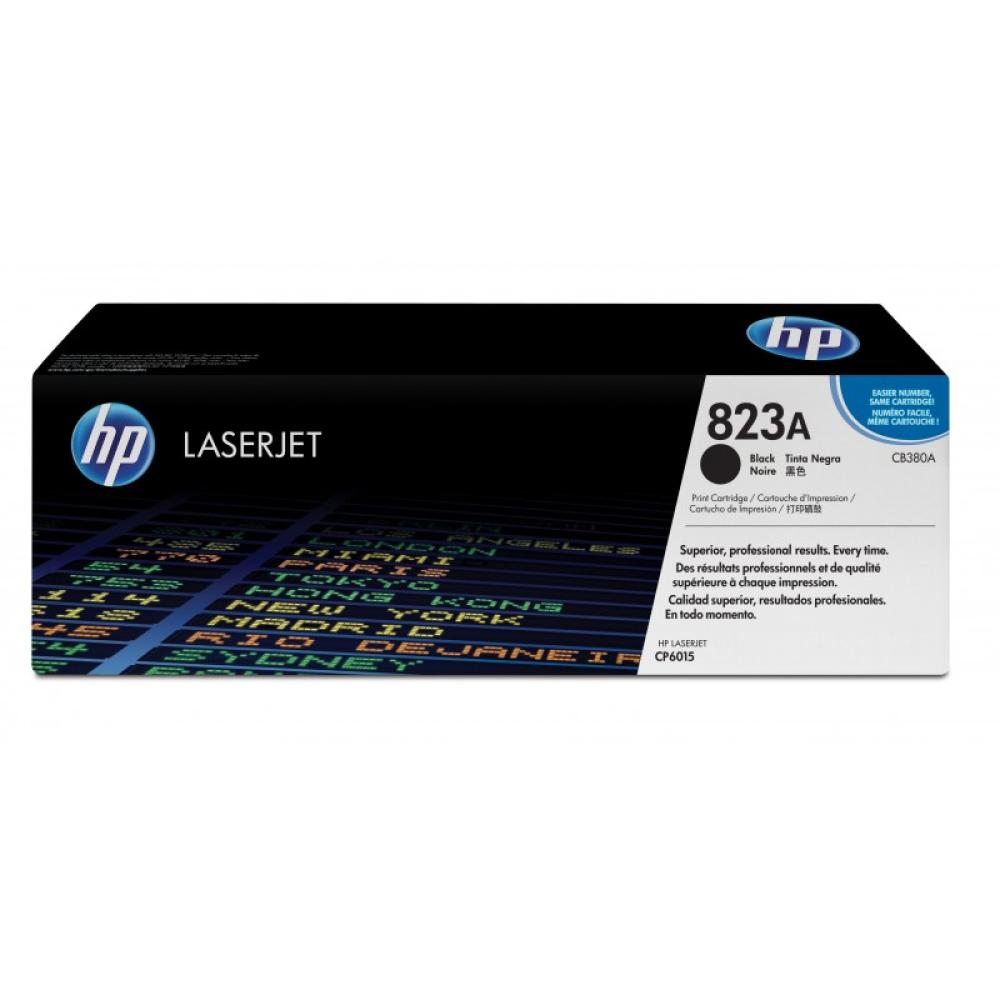 HP - Cartucho de tóner original LaserJet 823A negro