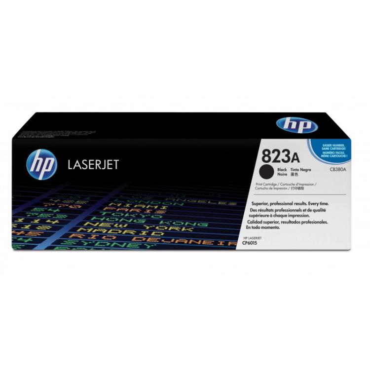 HP - Cartucho de tóner original LaserJet 823A negro