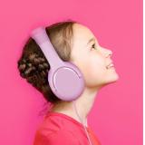 Celly - KidsBeat Auriculares Diadema Rosa