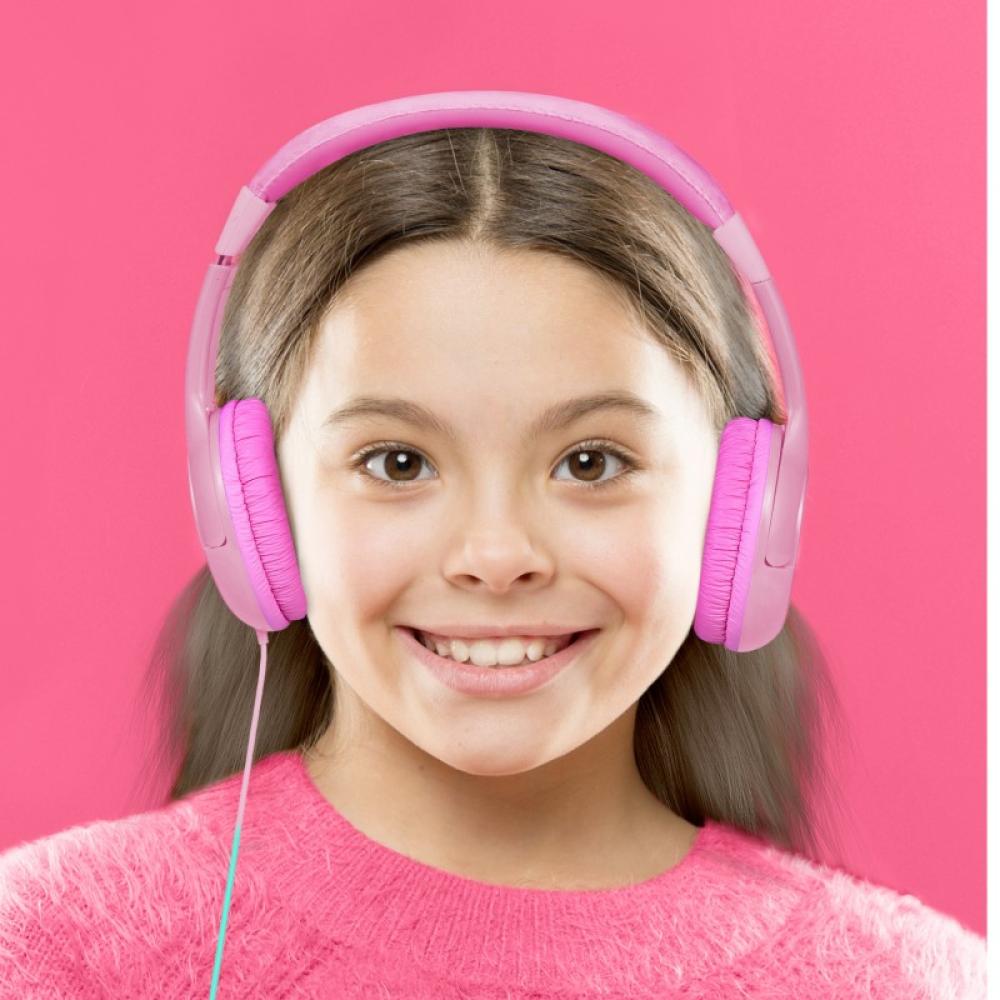 Celly - KidsBeat Auriculares Diadema Rosa