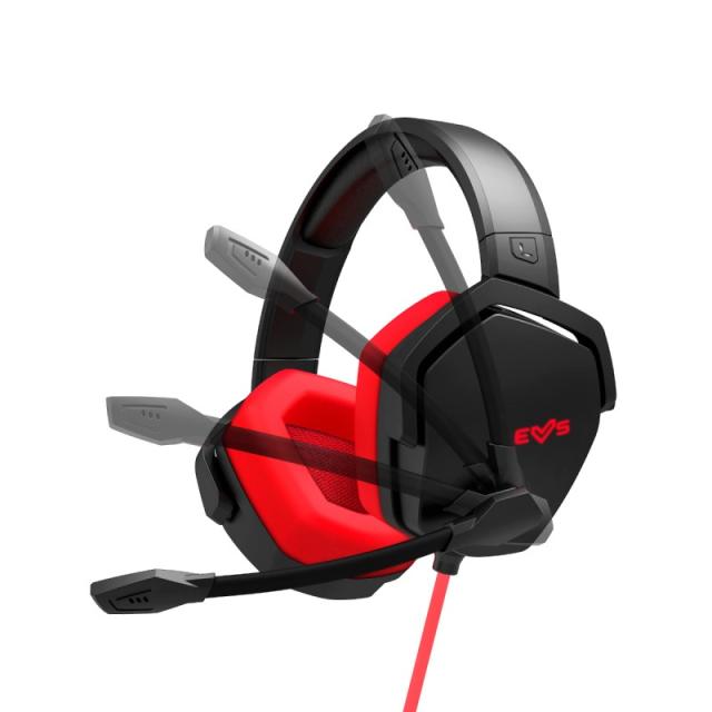 Energy Sistem - ESG 4 Surround 7.1 Auriculares Alámbrico Diadema Juego USB tipo A Negro, Rojo