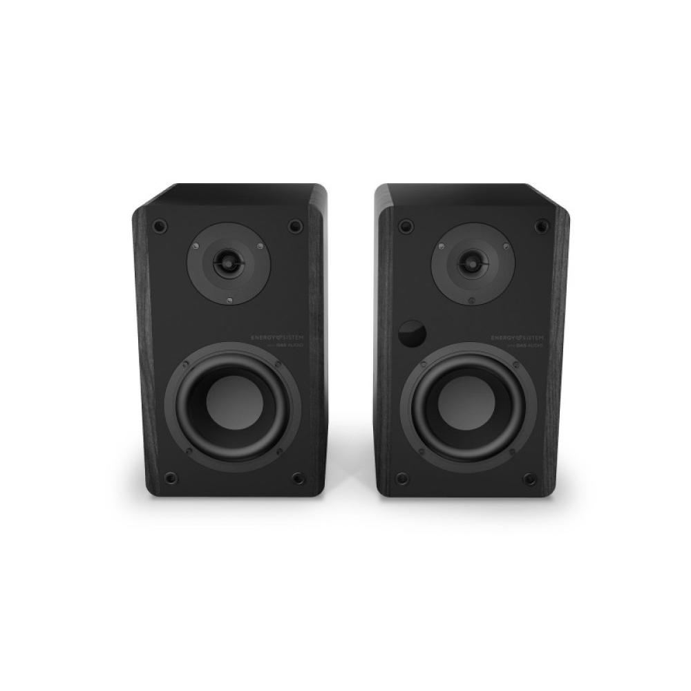 Energy Sistem - Studio Monitor 4 Hi Fi De 2 vías Gris, Madera Inalámbrico y alámbrico 50 W