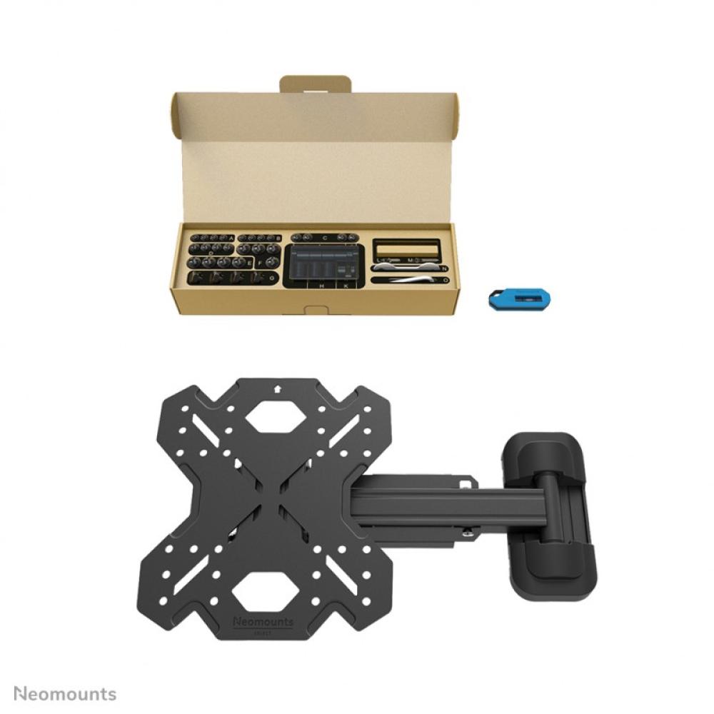 Neomounts - WL40S-840BL12 Soporte de pared para TV 32-55" - movimiento completo - instalación rápida