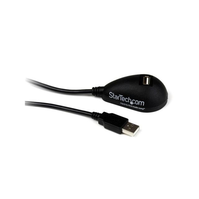 StarTech.com - Cable de 1,5m de Extensión Alargador USB 2.0 de Sobremesa - Macho a Hembra USB A