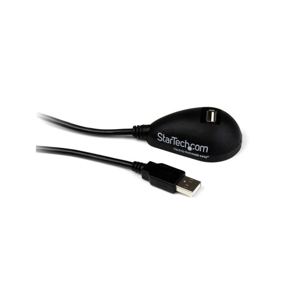 StarTech.com - Cable de 1,5m de Extensión Alargador USB 2.0 de Sobremesa - Macho a Hembra USB A