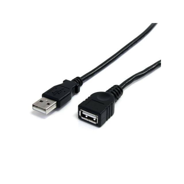 StarTech.com - Cable de 91cm de Extensión USB 2.0 - Alargador USB A Macho a Hembra - Extensor