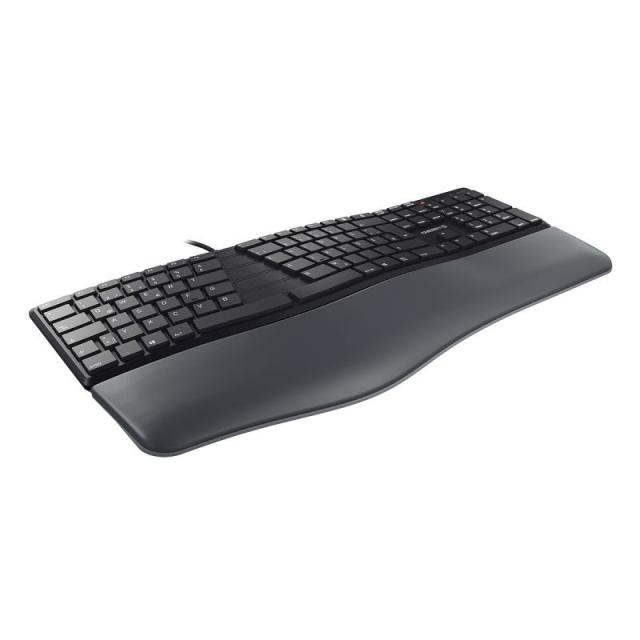 CHERRY - KC 4500 ERGO teclado Universal USB QWERTY Español Negro