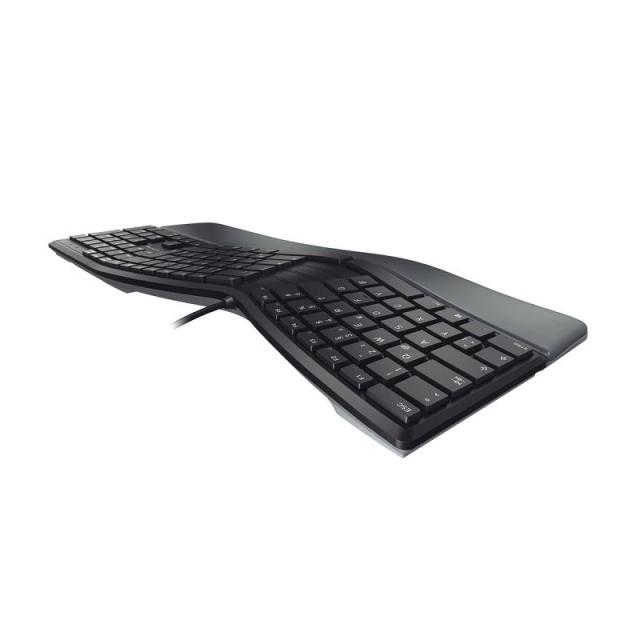 CHERRY - KC 4500 ERGO teclado Universal USB QWERTY Español Negro