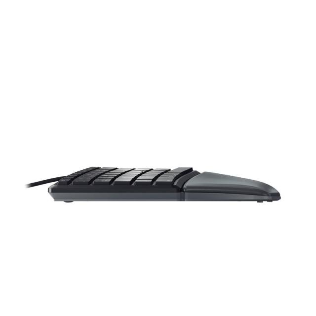 CHERRY - KC 4500 ERGO teclado Universal USB QWERTY Español Negro