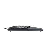CHERRY - KC 4500 ERGO teclado Universal USB QWERTY Español Negro