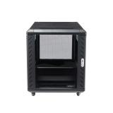 StarTech.com - Armario Rack para Servidores 12U 19" 4 Columnas - Rack de Servidores con Cerradura y Seguro - Rack co - RK1236BKF