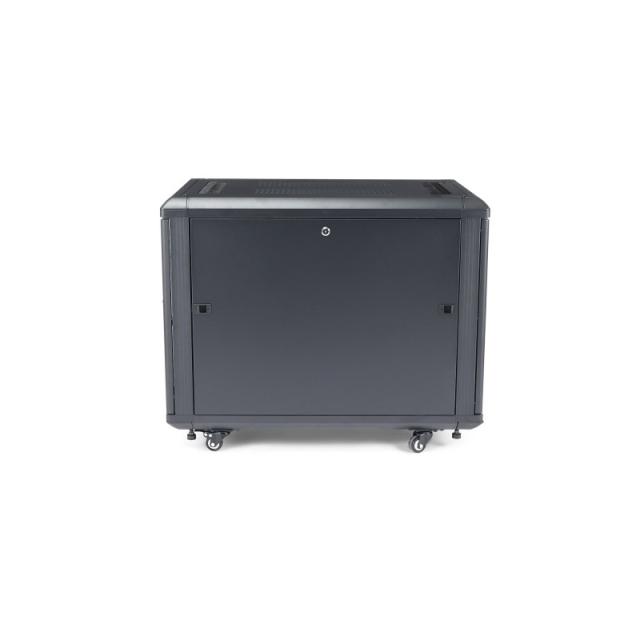 StarTech.com - Armario Rack para Servidores 12U 19" 4 Columnas - Rack de Servidores con Cerradura y Seguro - Rack co - RK1236BKF