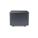 StarTech.com - Armario Rack para Servidores 12U 19" 4 Columnas - Rack de Servidores con Cerradura y Seguro - Rack co - RK1236BKF