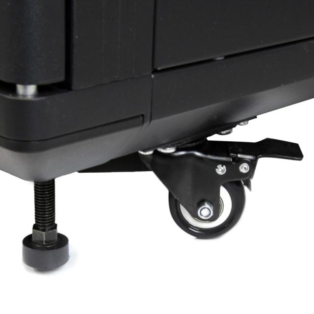 StarTech.com - Armario Rack para Servidores 12U 19" 4 Columnas - Rack de Servidores con Cerradura y Seguro - Rack co - RK1236BKF