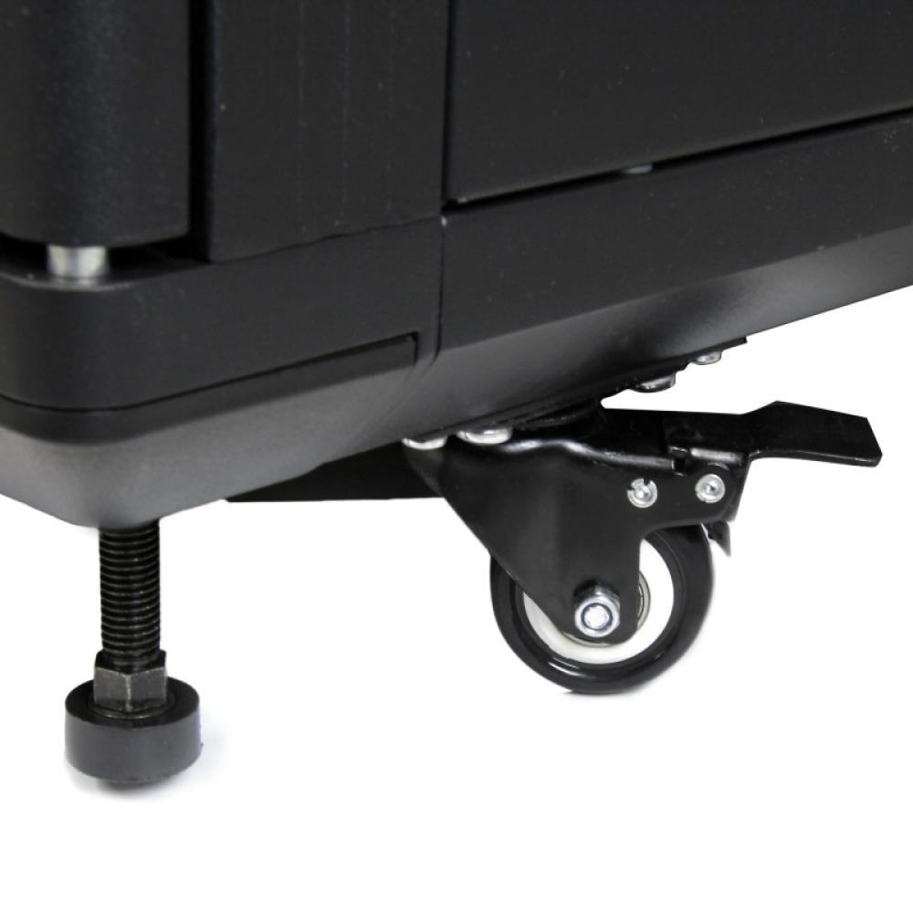 StarTech.com - Armario Rack para Servidores 12U 19" 4 Columnas - Rack de Servidores con Cerradura y Seguro - Rack co - RK1236BKF